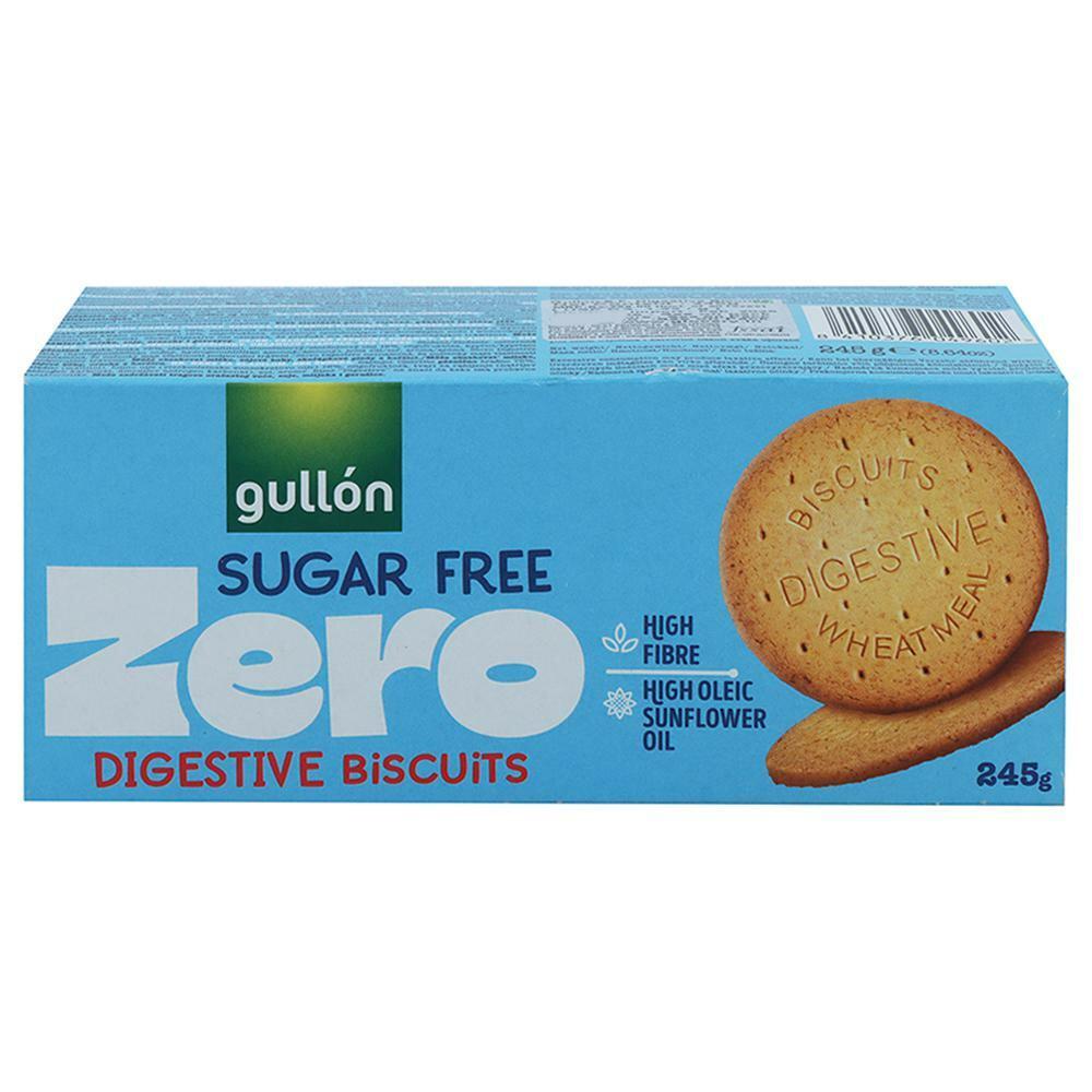 Gullon | Gullon Sugar Free Wheatmeal Digestive Biscuits 245 g