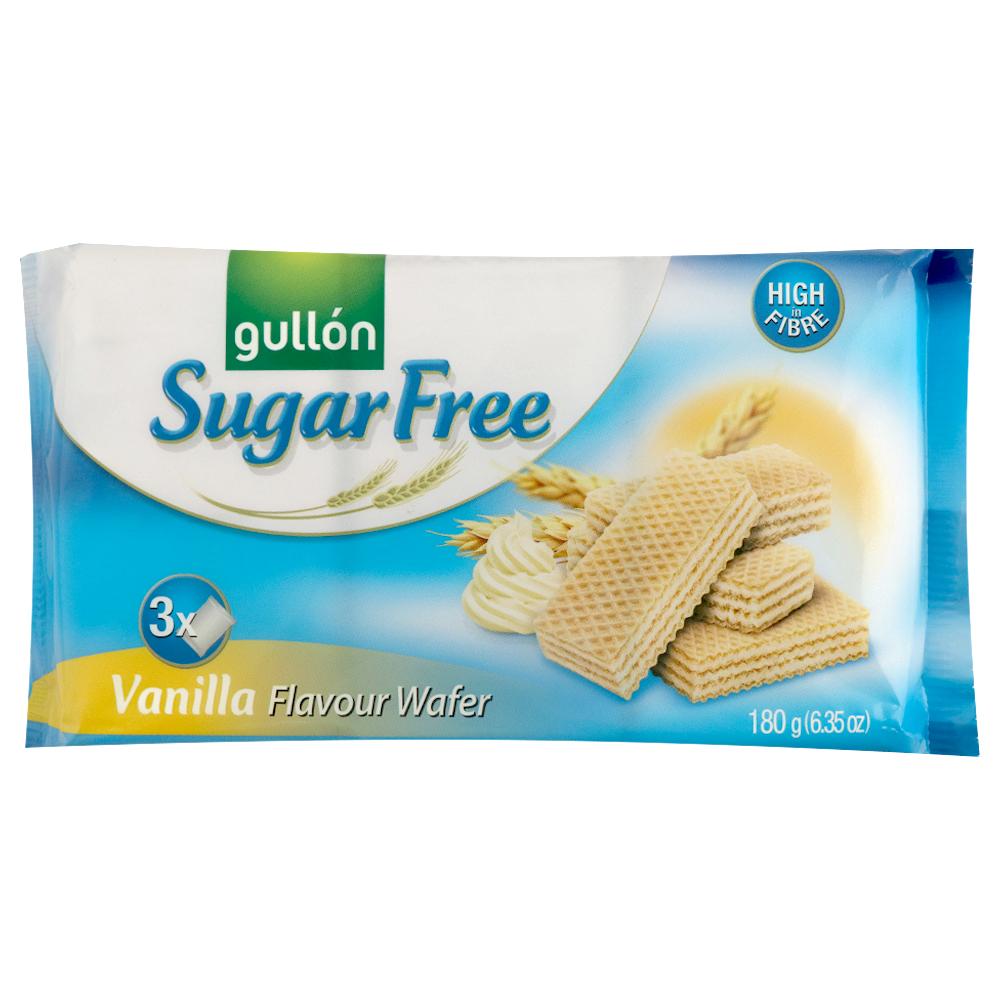 Gullon | Gullon Sugar Free Vanilla Wafer 180 g