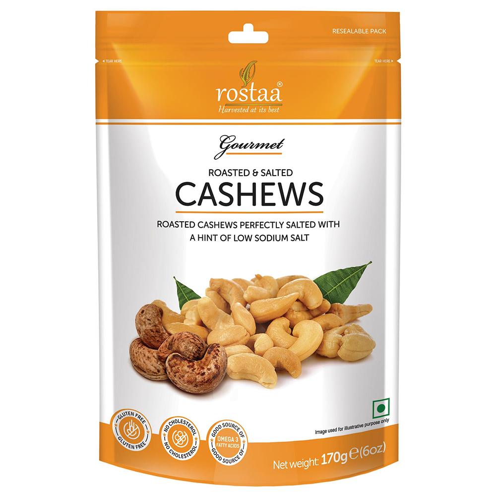 Rostaa | Rostaa Roasted & Salted Cashews 170 g