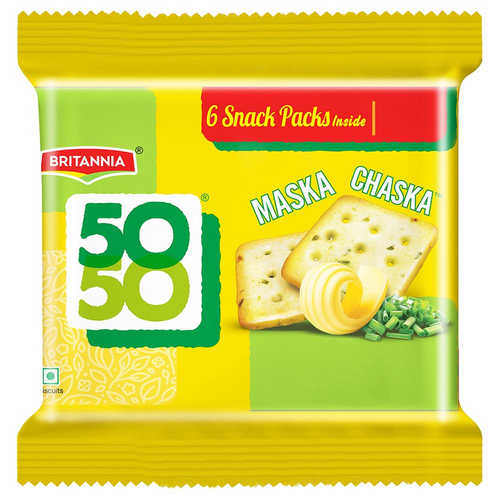 BRITANNIA | Britannia 50-50 Maska Chaska Biscuits 300 g
