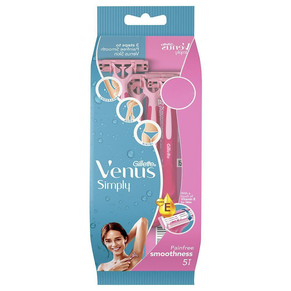 Gillette | Gillette Simply Venus Manual Shaving Razor 5 pcs
