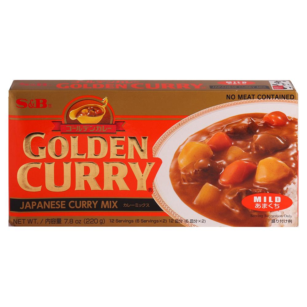 S&B | S&B Golden Japanese Mild Curry Mix 220 g