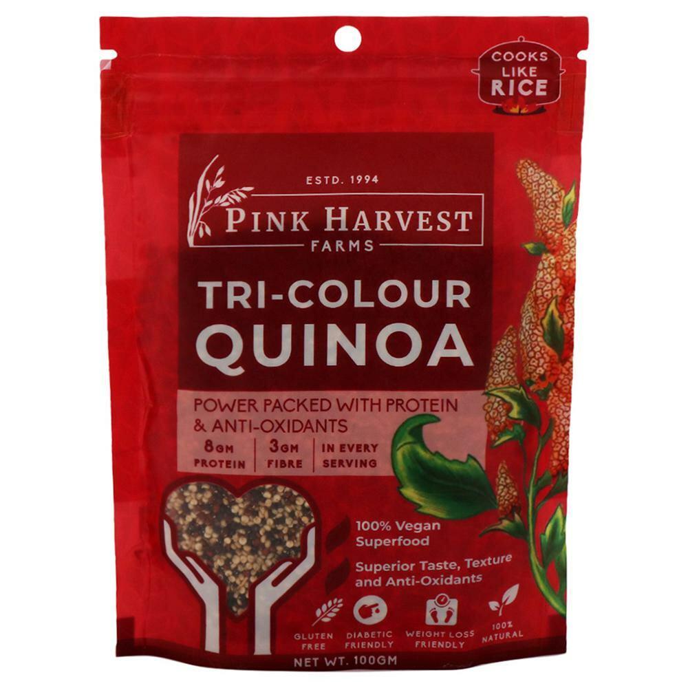 Pink Harvest Farms | Pink Harvest Farma Quinoa Seeds Tri-Colour 100 g