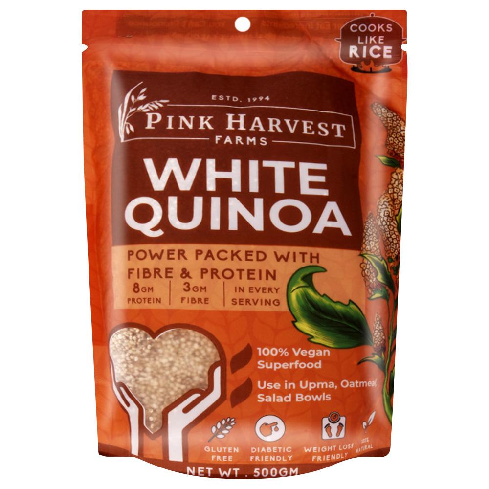 Pink Harvest Farms | Pink Harvest Farms White Quinoa Seeds 500 g
