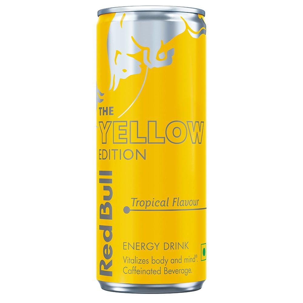 RED BULL | Red Bull Yellow Edition Tropical Flavour Energy Drink 250ml