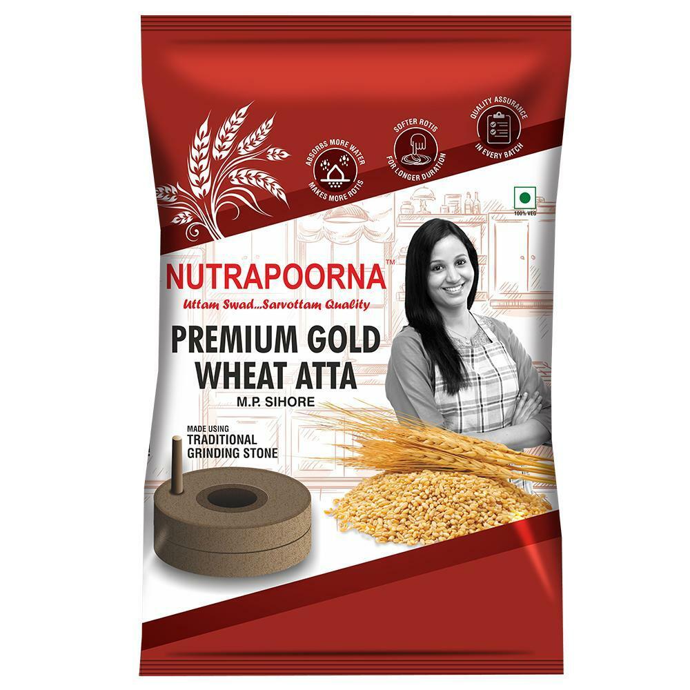 Nutrapoorna | Nutrapoorna Gold Premium Wheat Atta 5 kg