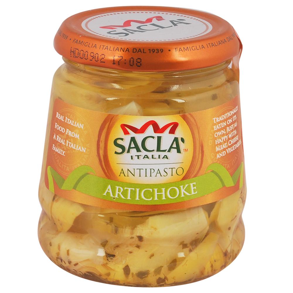 Sacla | Sacla Italia Antipasto Artichoke with Herbs 285 g