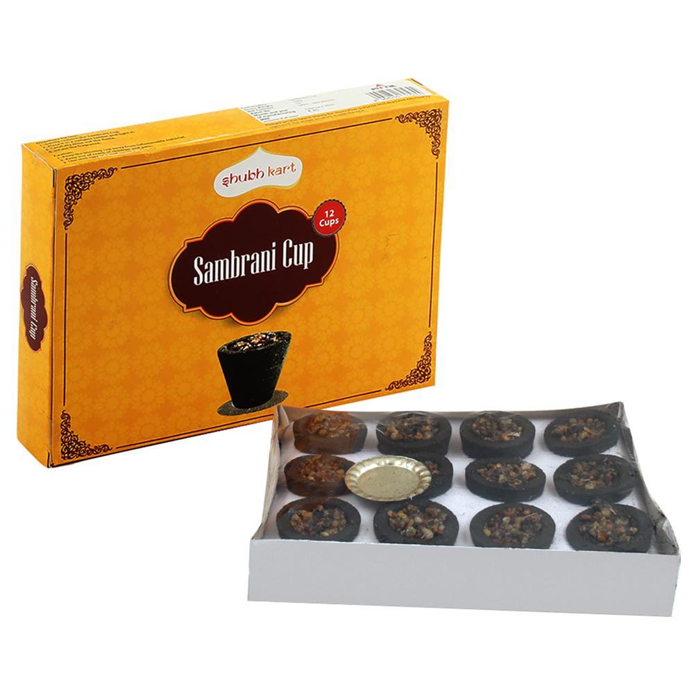 Shubhkart | Shubhkart Black Sambrani 160 g (12 pcs)