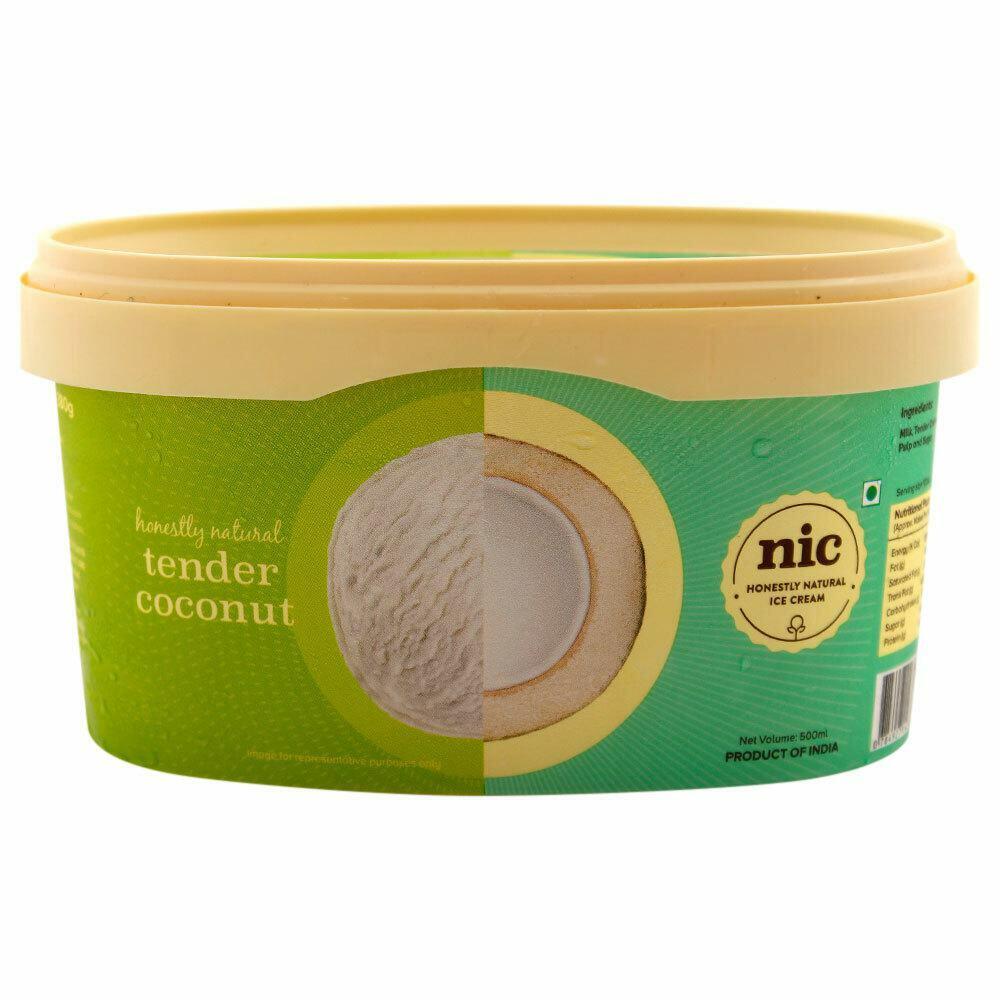 NIC | Nic Tender Coconut Ice Cream 500 ml