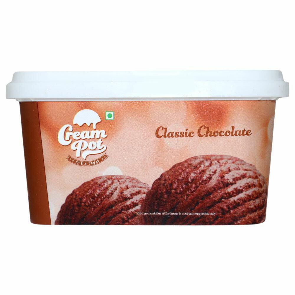 Cream Pot | Cream Pot Classic Chocolate Ice Cream 1 L