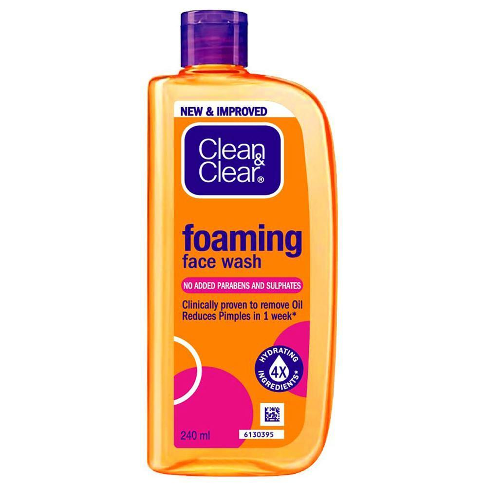 CLEAN & CLEAR | Clean & Clear Foaming Face Wash 240 ml