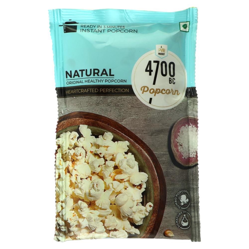 4700 BC | 4700BC Instant Natural Popcorn 90 g