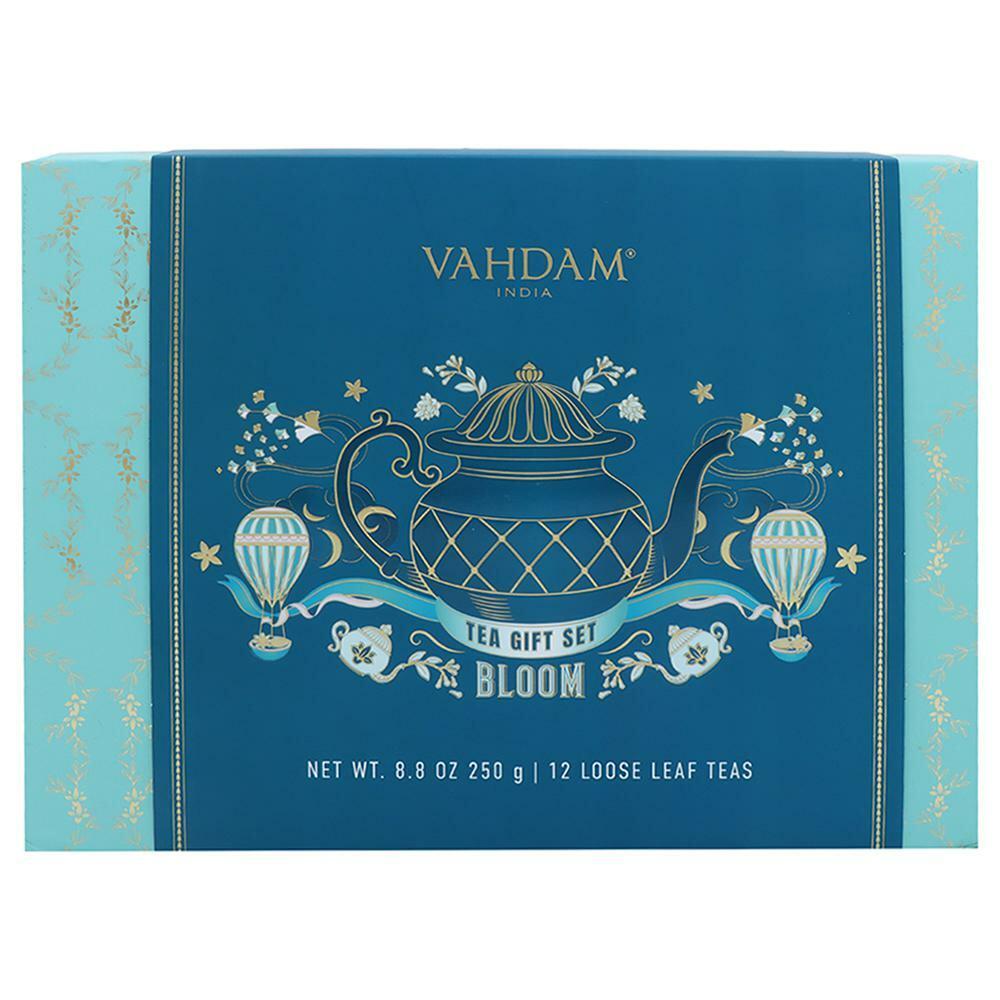 Vahdam | Vahdam Bloom Tea Gift Set 250 g (12 Loose Leaf Teas)