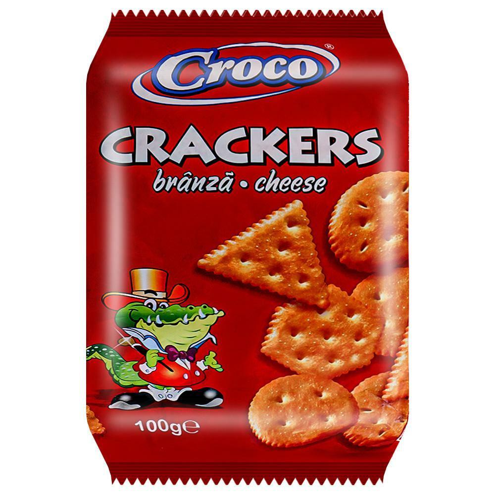 Croco | Croco Branza Cheese Flavour Crackers 100 g