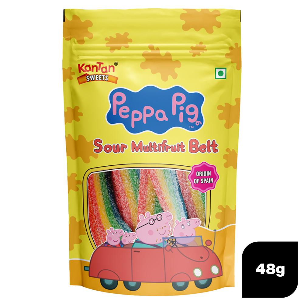Fini Kantan | Kantan Peppa Pig Sour Multifruit Belt 55 g