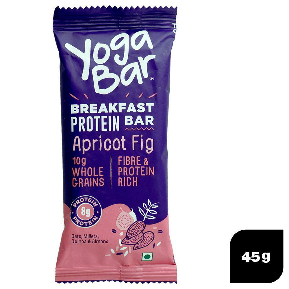 Yoga Bar | Yoga Bar Breakfast Apricot Fig Protein Bar 50 g