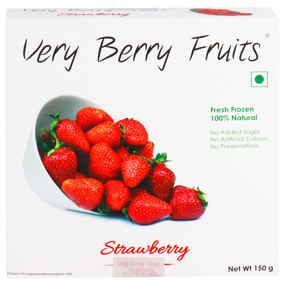 Very Berry | Very Berry Fruits Fresh Frozen Strawberry 150 g