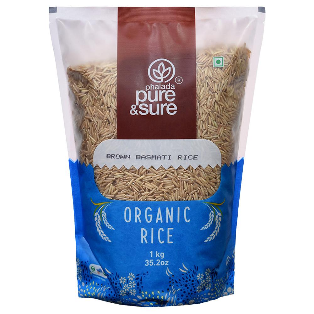 Pure & Sure | Phalada Pure & Sure Organic Brown Basmati Rice 1 kg