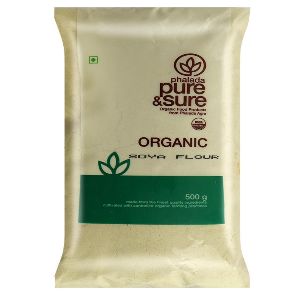 Phalada Pure & Sure | Phalada Pure & Sure Organic Soya Flour 500 g