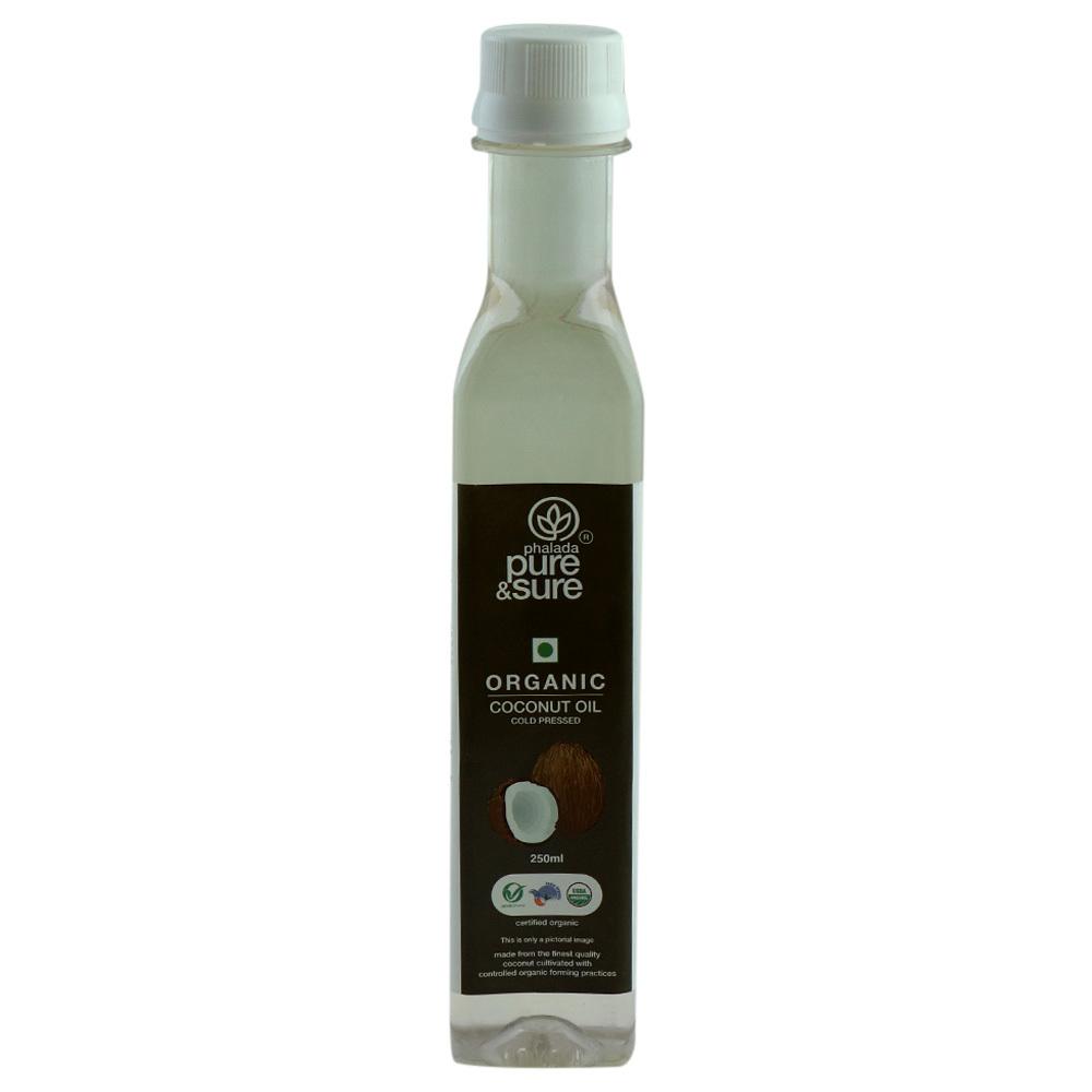 Pure & Sure | Phalada Pure & Sure Organic Cold Pressed Coconut Oil 250 ml