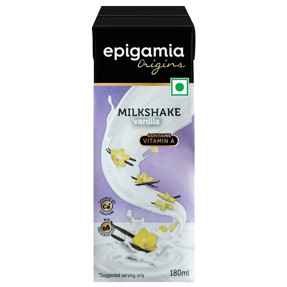 Epigamia | Epigamia Vanilla Milkshake 180 ml