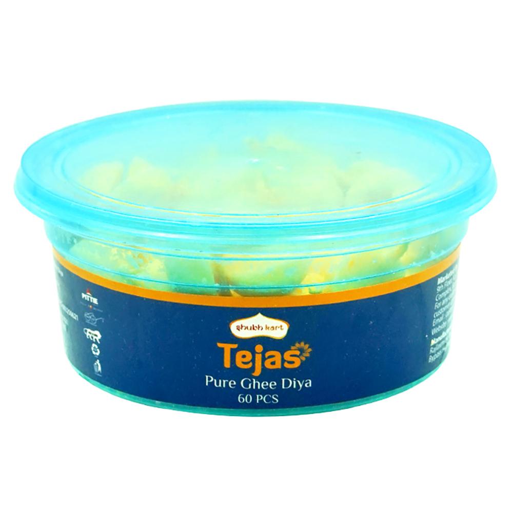 Shubhkart | Shubhkart Tejas Pure Ghee Diya Wick (60 pcs)