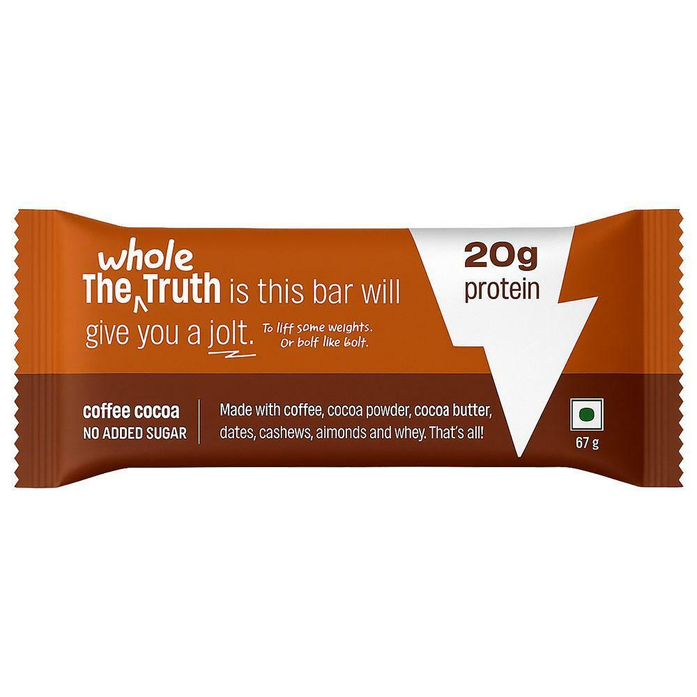 The Whole Truth | The Whole Truth 20g Protein Coffee Cocoa Protein Bar 67 g