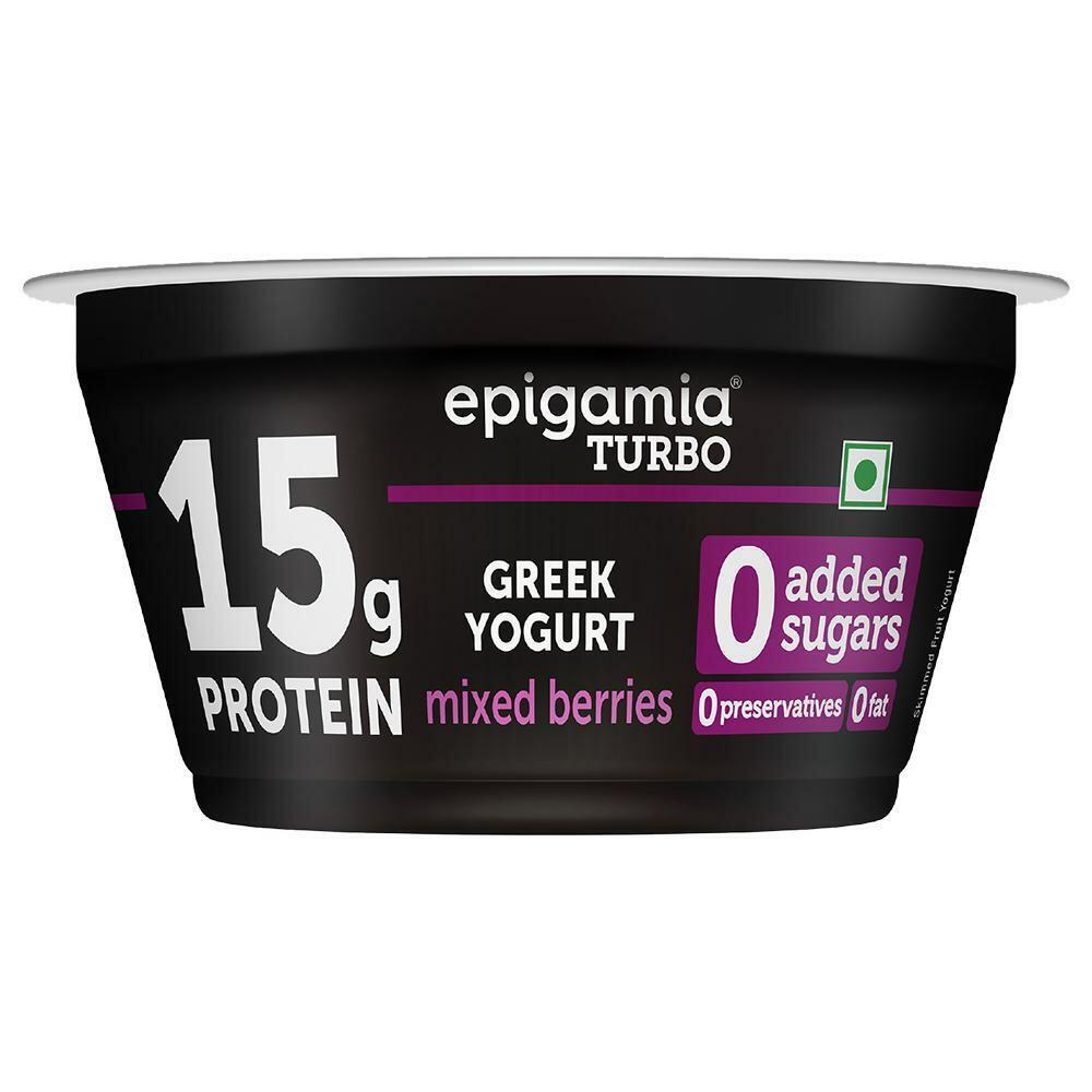 Epigamia | Epigamia Turbo Mixed Berries Greek Yogurt 140 g