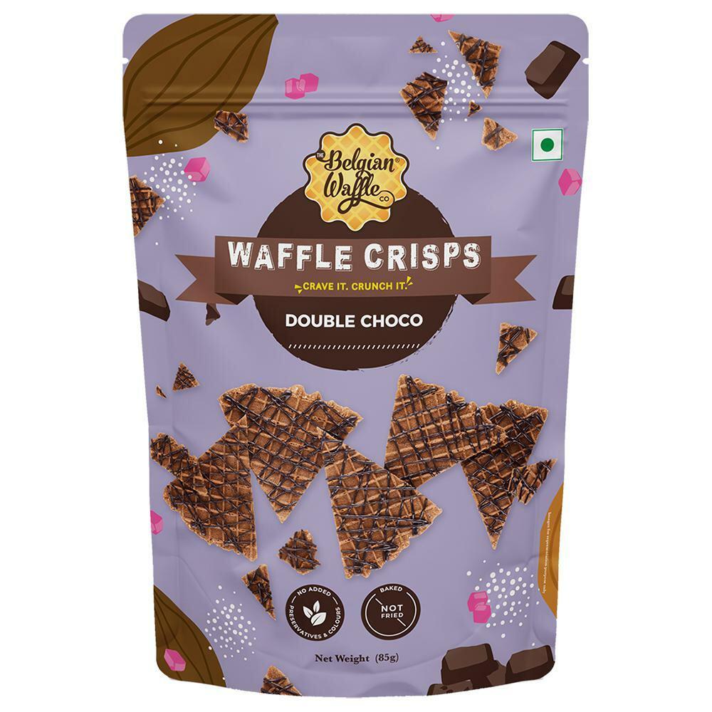 TheBelgian Waffle Co | The Belgian Waffle Co. Crisps Double Chocolate Flavour 90 g