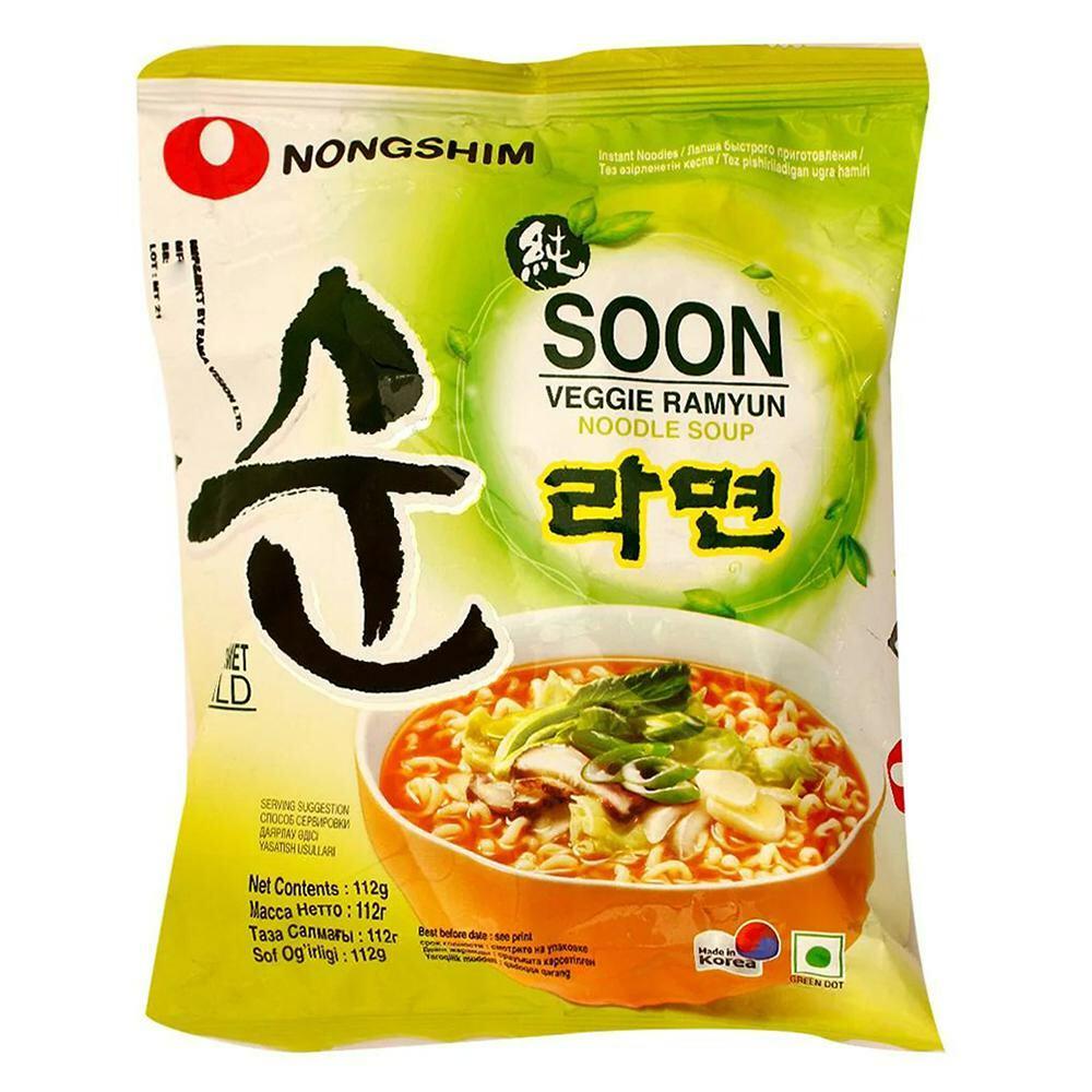 Nongshim | Nongshim Soon Veggie Ramyun Noodle Soup 112 g