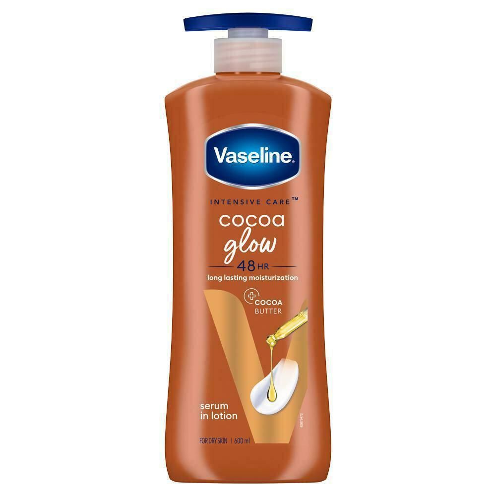 VASELINE | Vaseline Intensive Care Cocoa Glow Body Lotion 600 ml