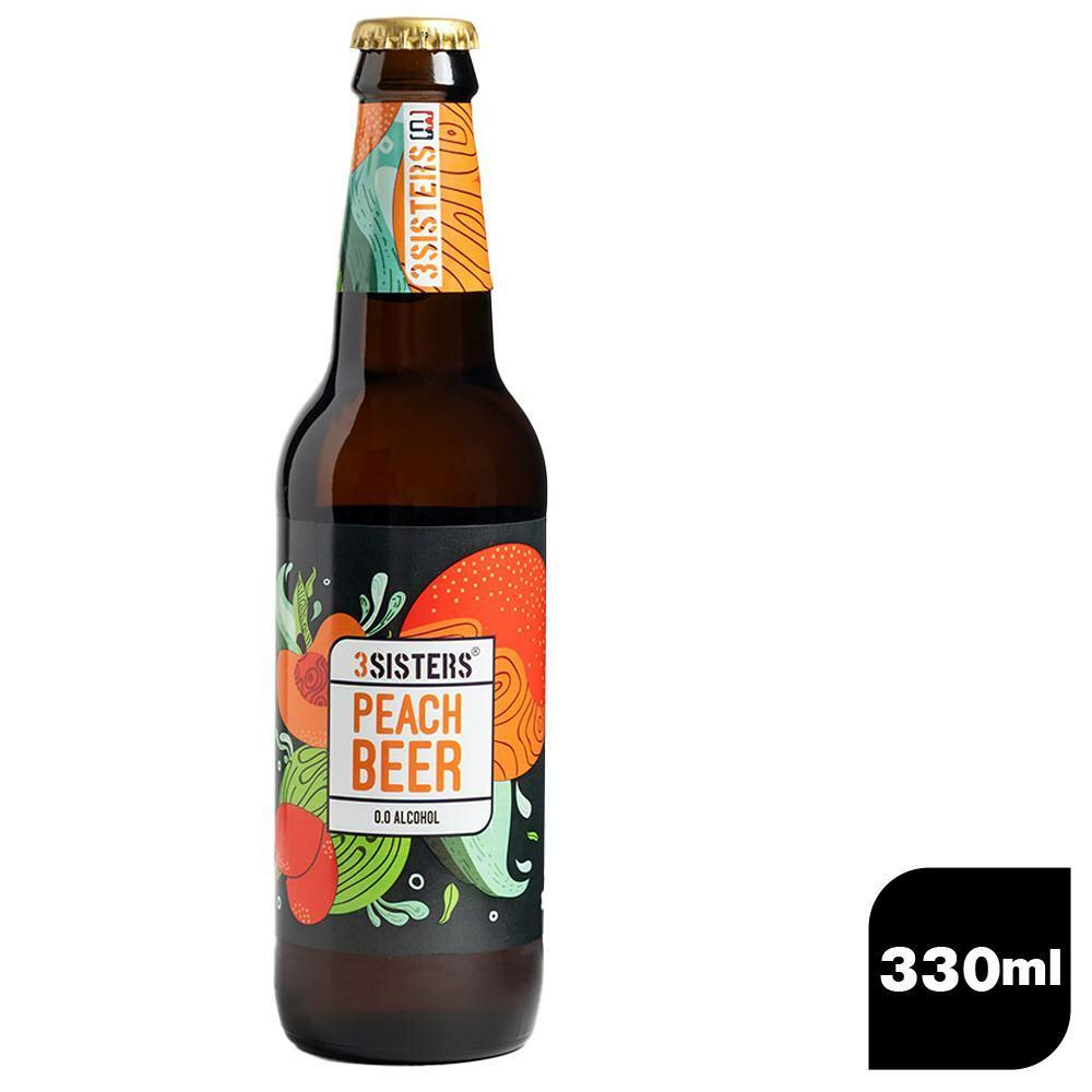 3 Sisters | 3 Sisters Non-Alcoholic Peach Beer 330 ml