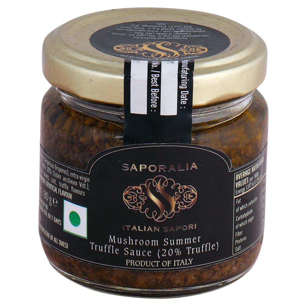 Saporalia | Saporalia Mushroom Summer Truffle Sauce 20% Truffle 80 g
