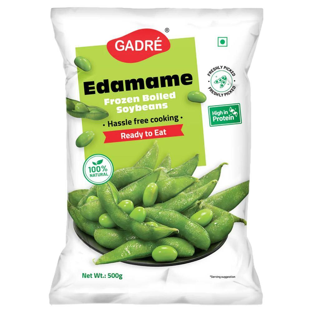 GADRE | Gadre Edamame Frozen Boiled Soybeans 500 g