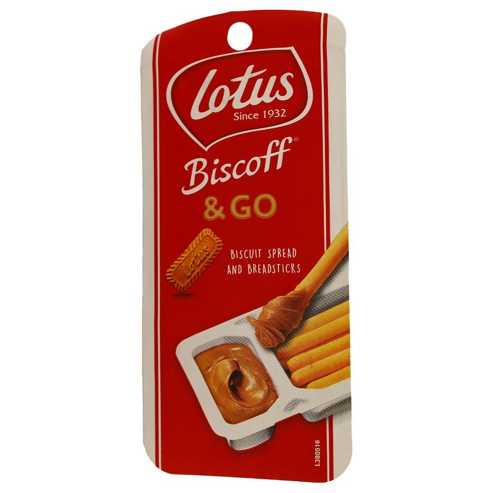 LOTUS | Lotus Biscoff & Go Biscuit Spread and Breadsticks 45 g