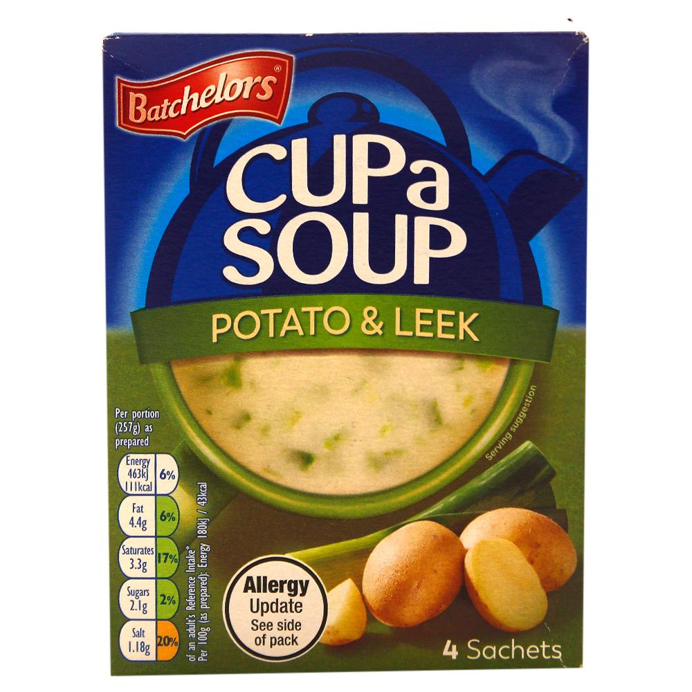Batchelors | Batchelors Potato & Leek Cupa Soup 107 g (Pack of 4)