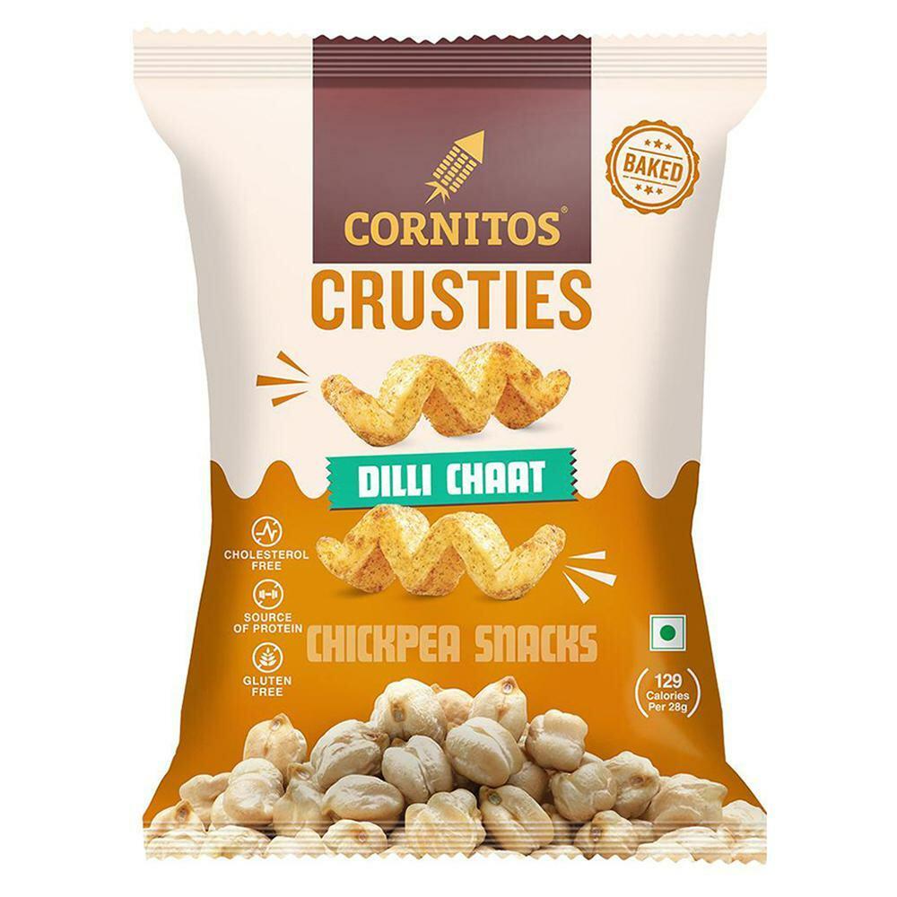 CORNITOS | Cornitos Dilli Chaat Chickpea Crusties 52 g