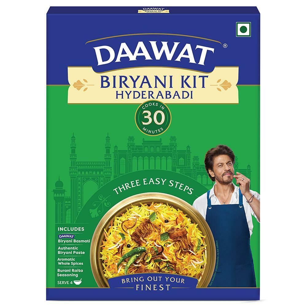 DAAWAT | Daawat Hyderabadi Biryani Kit 334 g
