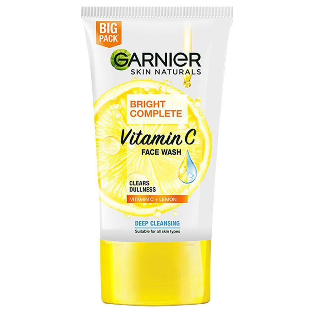 Garnier | Garnier Skin Naturals Bright Complete Vitamin C + Lemon Face Wash 150 g