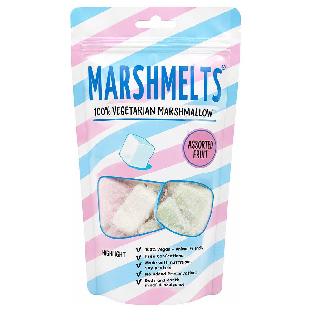 Marshmelts | Marshmelts Assorted Fruit Flavours Marshmallows 100 g