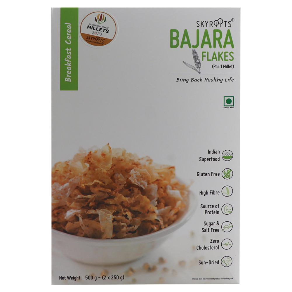 Skyroots | SkyrootsÂ Bajara / Pearl Millet Flakes 500 g
