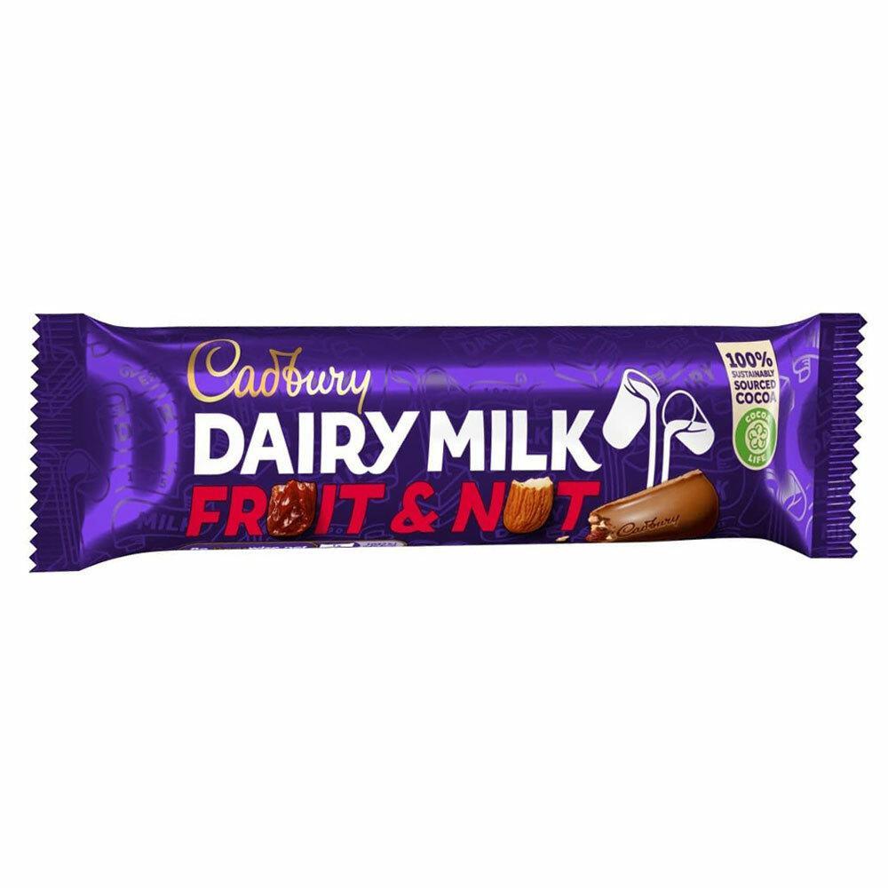 CADBURY | Cadbury Imported Dairy Milk Fruit & Nut Chocolate 49 g