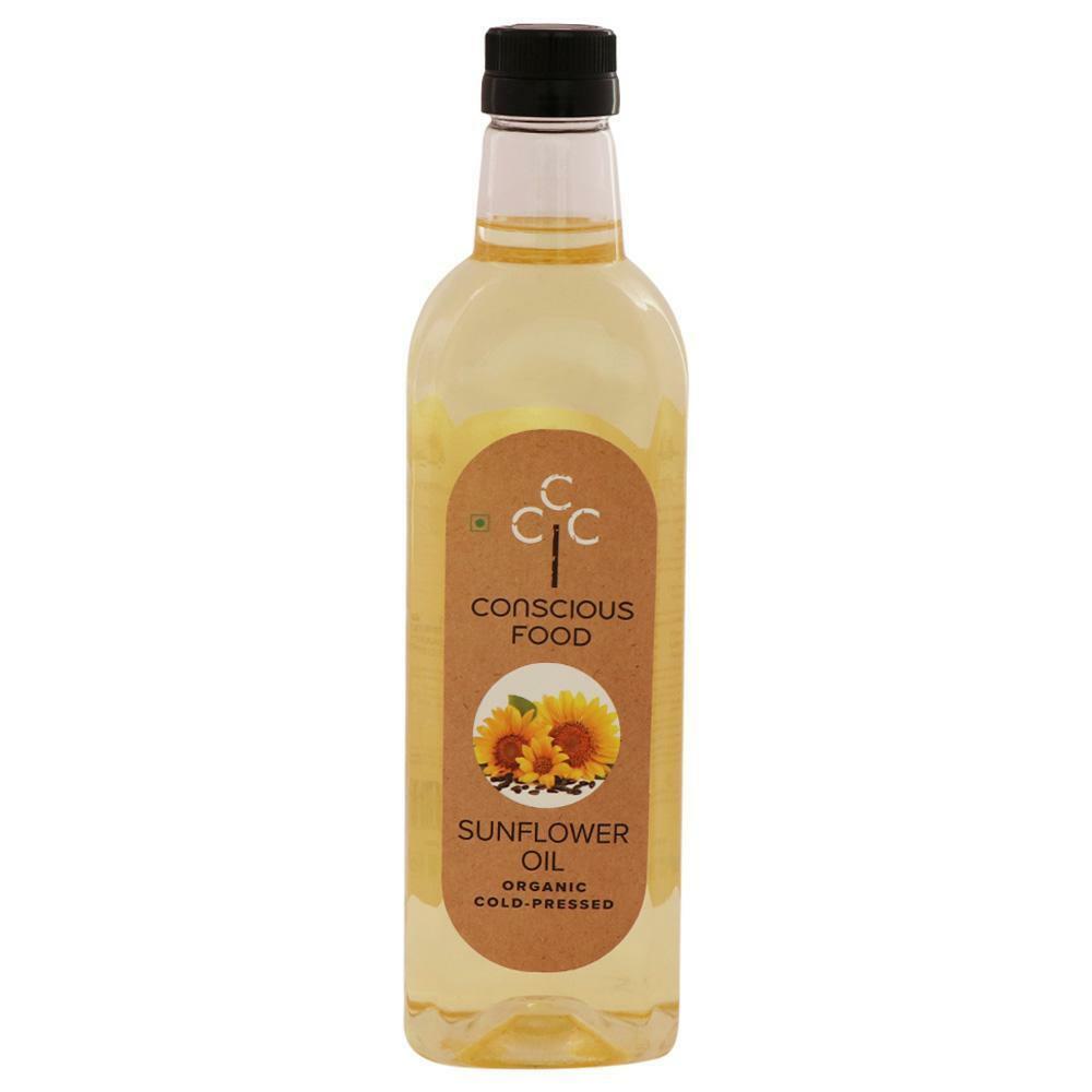 Conscious Food | Conscious Food Organic Cold Pressed Sunflower Oil 1 L