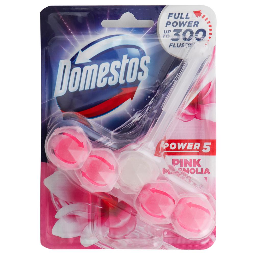 Domestos | Domestos Pink Magnolia Toilet Rim Block Cleaner 55 g