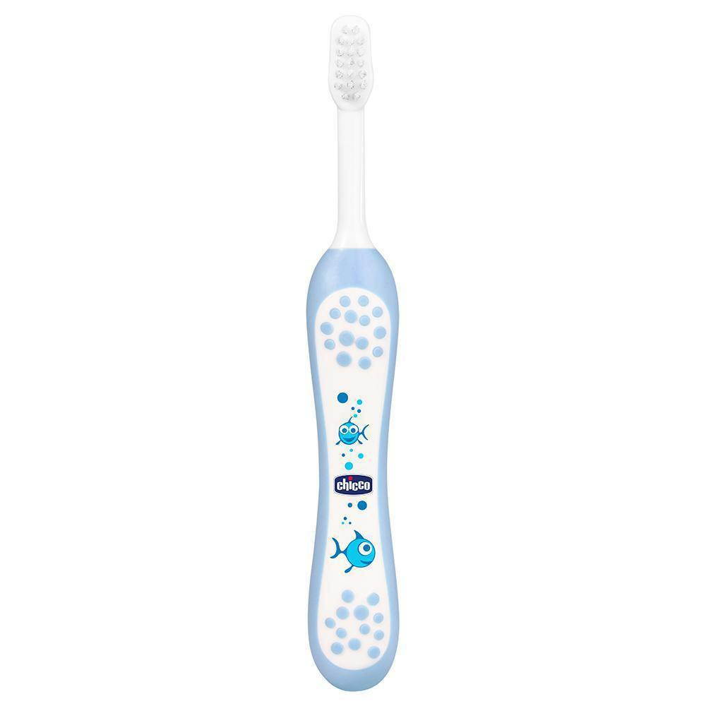 Chicco | Chicco Extra Soft Blue Toothbrush (6M-36M)