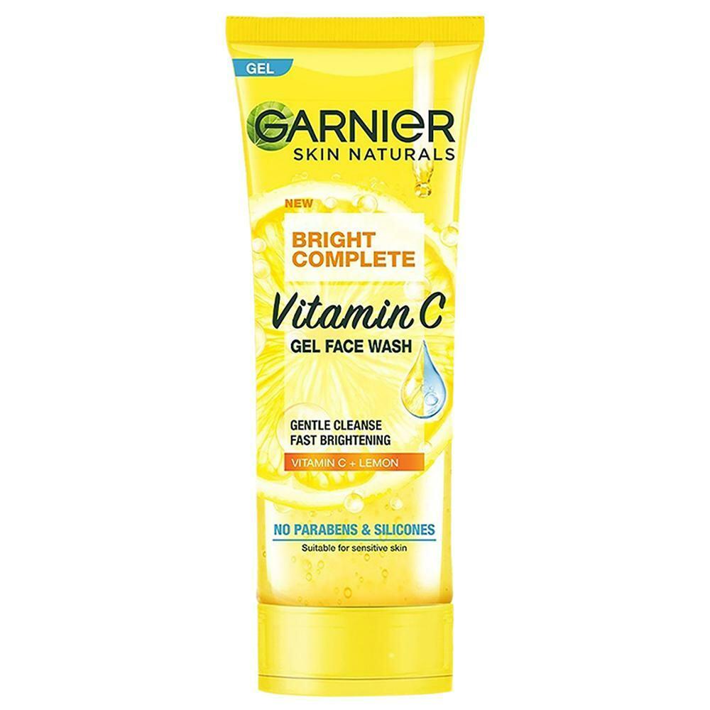 Garnier | Garnier Skin Naturals Bright Complete Vitamin C + Lemon Gel Face Wash 100 g