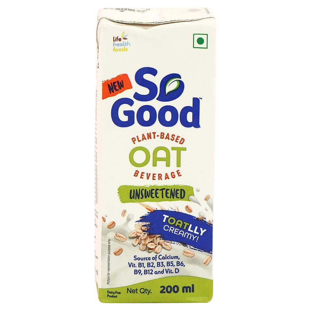 So Good | So Good Unsweetened Oat Beverage 200 ml