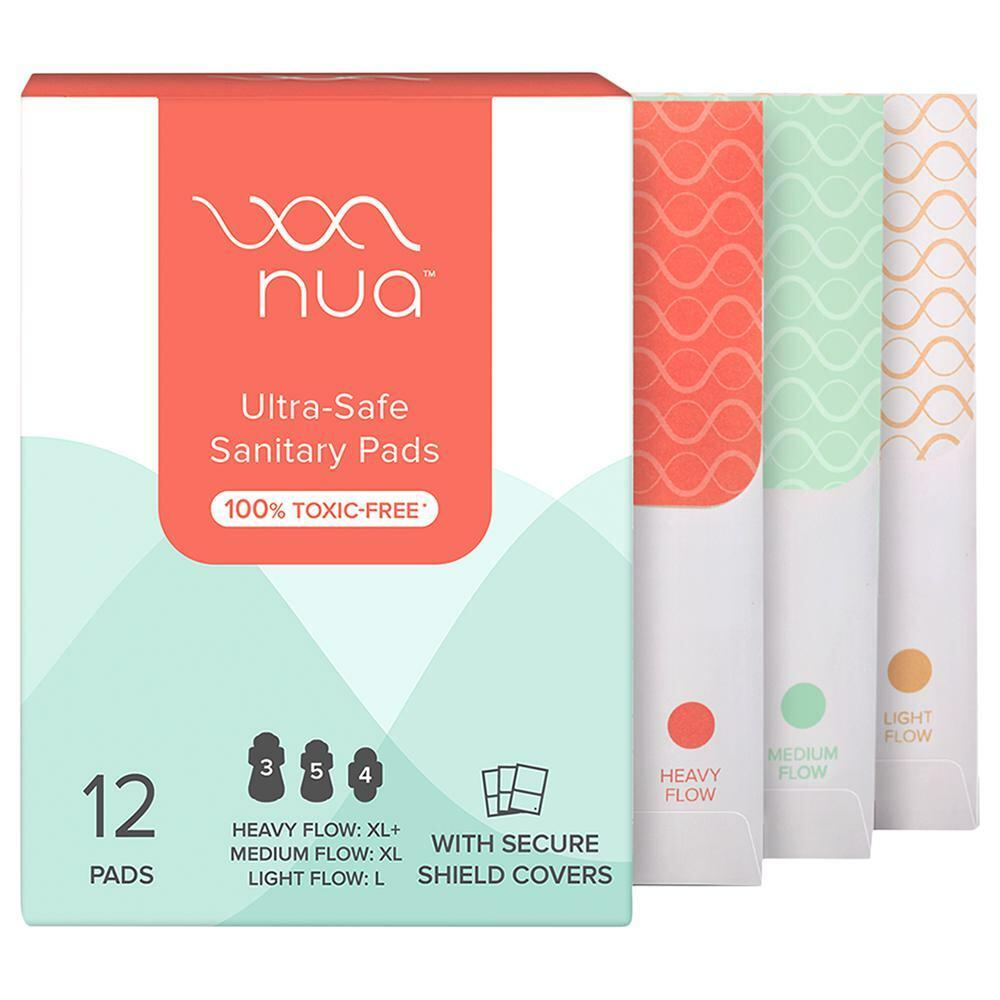 Nua | Nua Ultra-Thin Sanitary Pad with Disposable Covers 12 pcs