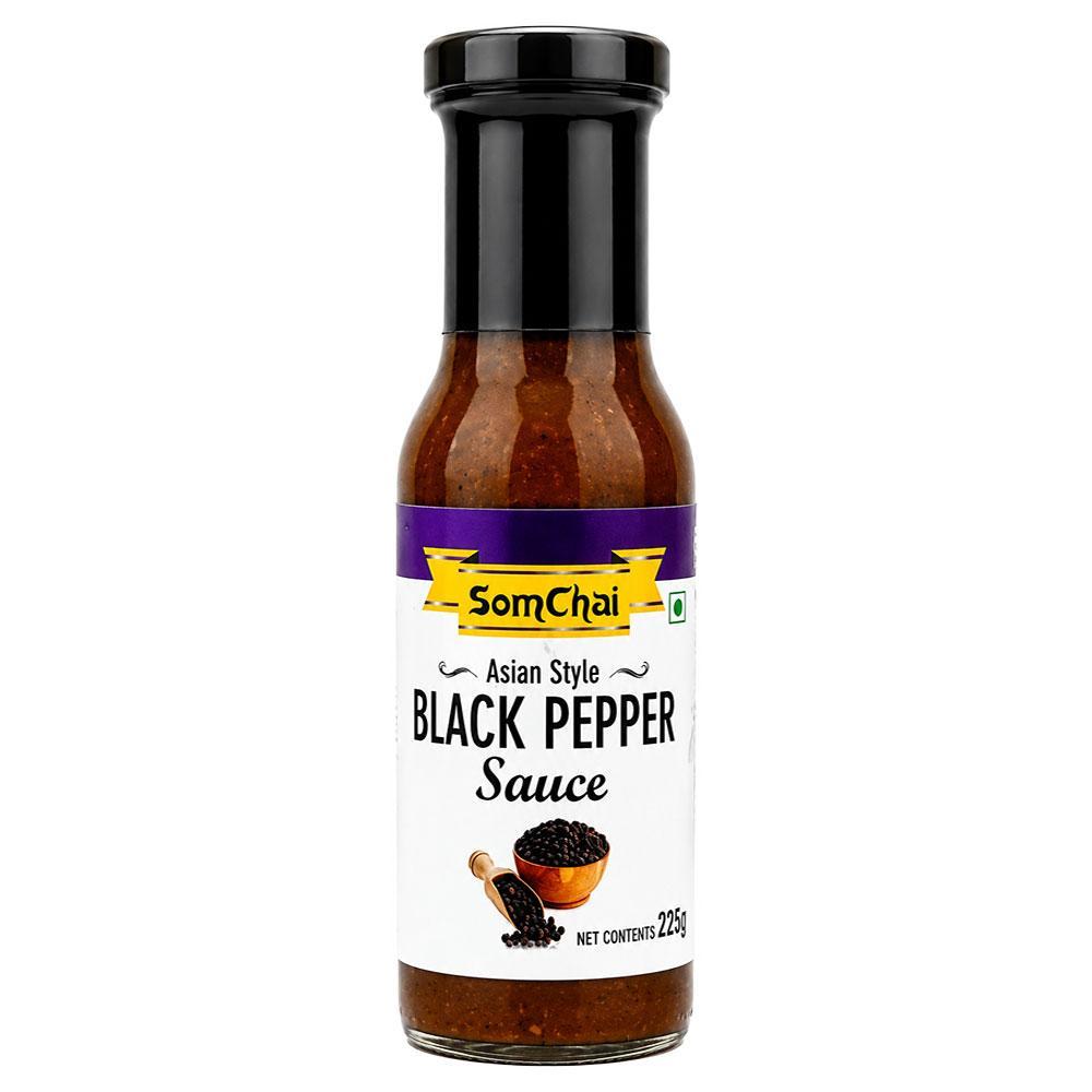 Somchai | Somchai Asian Style Black Pepper Sauce 225 g