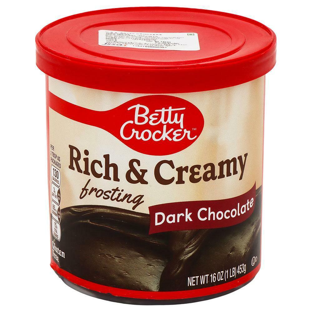 BETTY CROCKER | Betty Crocker Rich & Creamy Frosting Dark Chocolate 453 g